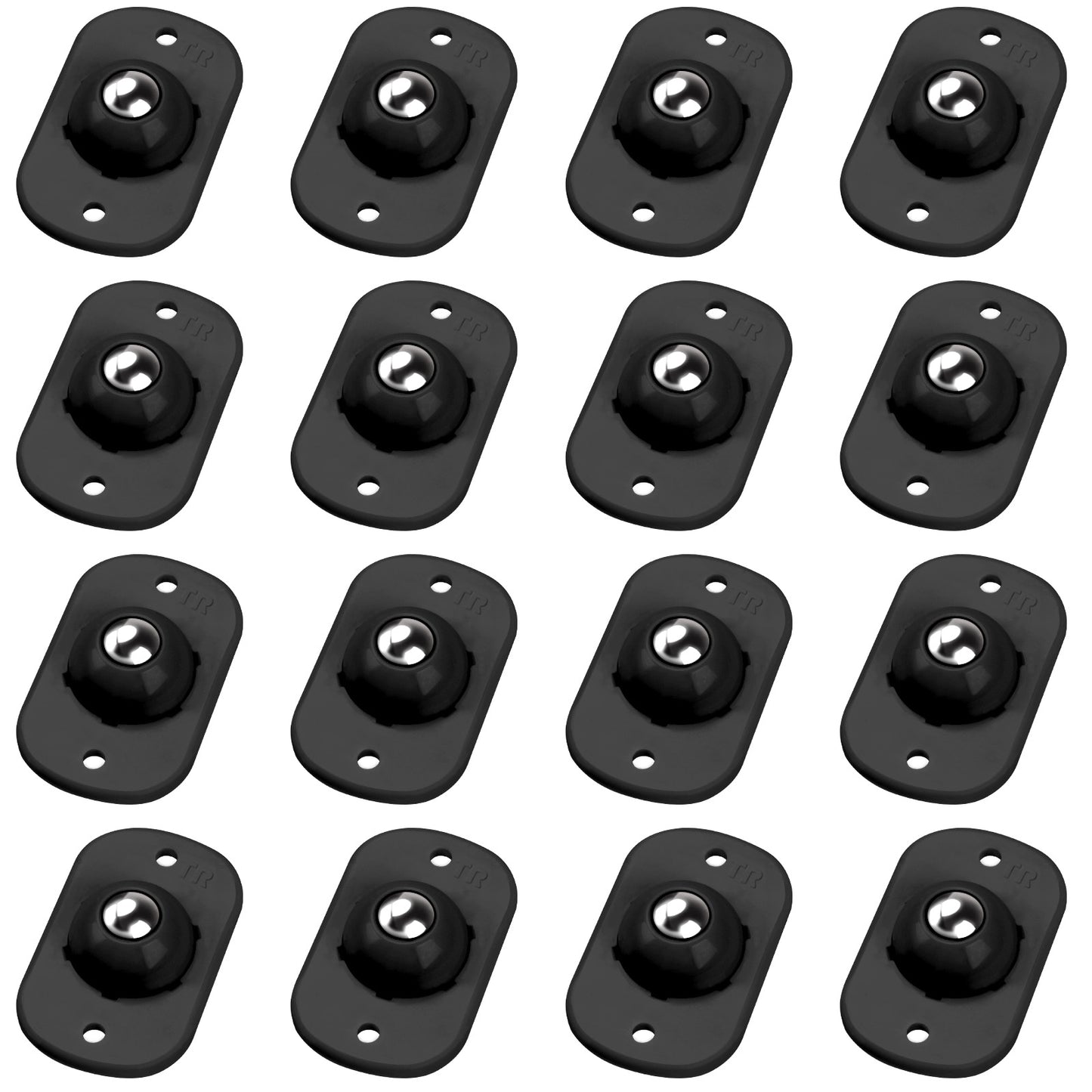 Self Adhesive Caster Wheels,Appliance Rollers for Kitchen Appliances,360°Swivel Mini Universal Wheel Roller Casters,Sticky Pulley for Trash Can,Storage Box,Small Furniture