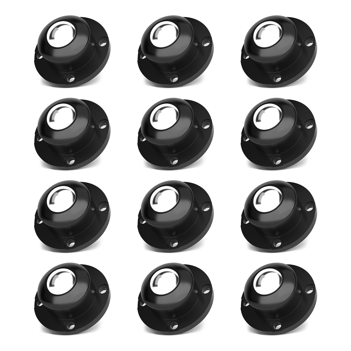 Self Adhesive Caster Wheels,Appliance Rollers for Kitchen Appliances,360°Swivel Mini Universal Wheel Roller Casters for Storage Box,Small Furniture