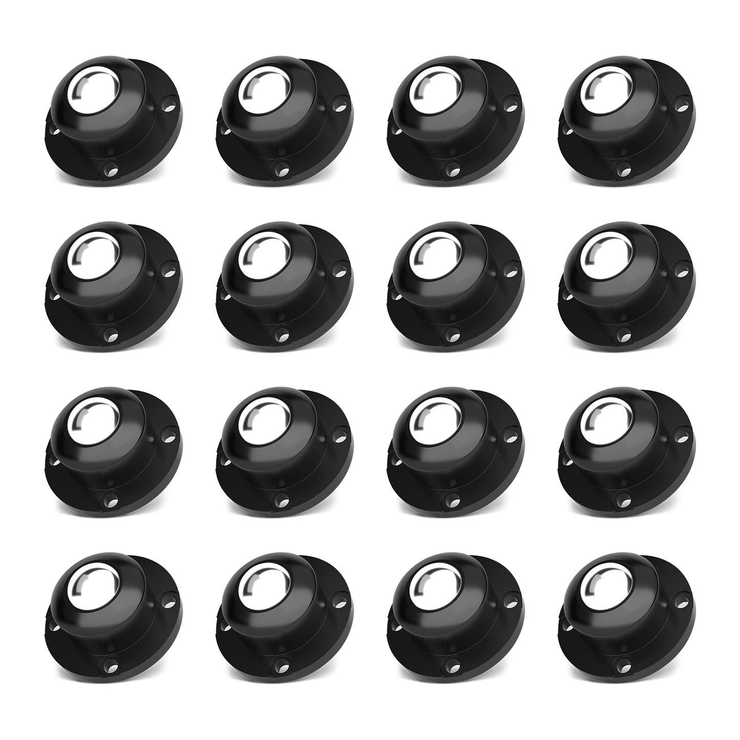 Self Adhesive Caster Wheels,Appliance Rollers for Kitchen Appliances,360°Swivel Mini Universal Wheel Roller Casters for Storage Box,Small Furniture