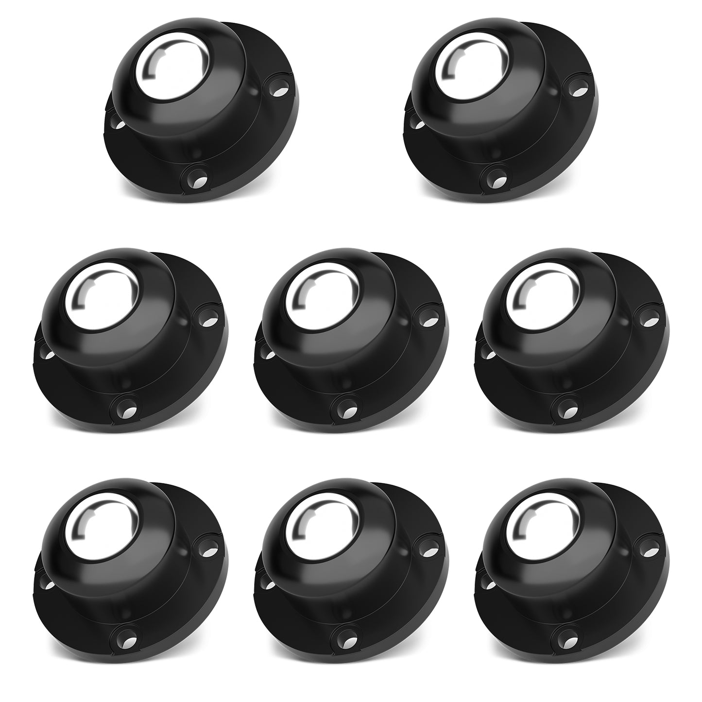 Self Adhesive Caster Wheels,Appliance Rollers for Kitchen Appliances,360°Swivel Mini Universal Wheel Roller Casters for Storage Box,Small Furniture