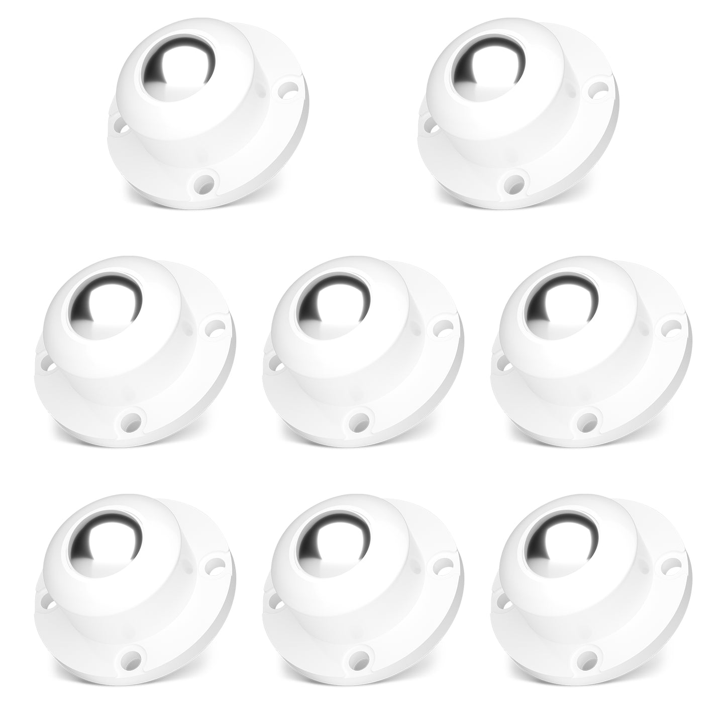 Self Adhesive Caster Wheels,Appliance Rollers for Kitchen Appliances,360°Swivel Mini Universal Wheel Roller Casters for Storage Box,Small Furniture