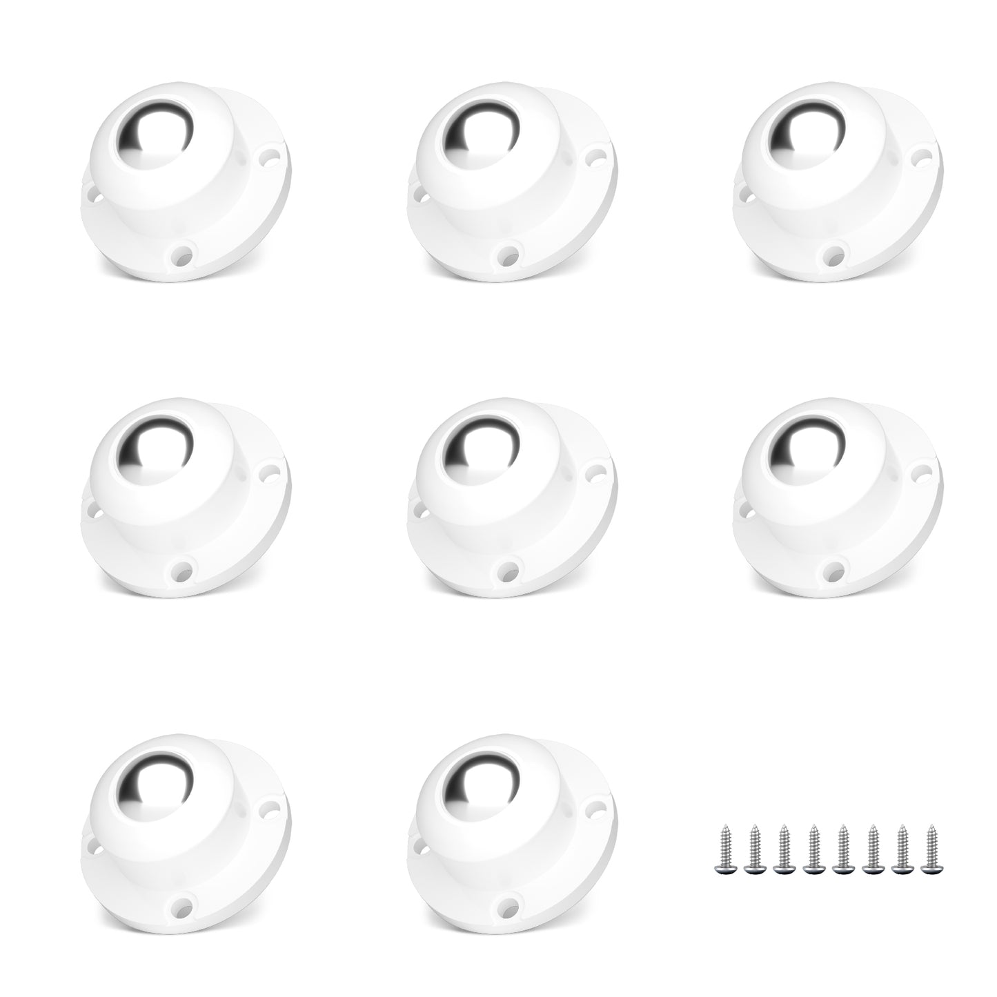 Self Adhesive Caster Wheels,Appliance Rollers for Kitchen Appliances,360°Swivel Mini Universal Wheel Roller Casters for Storage Box,Small Furniture