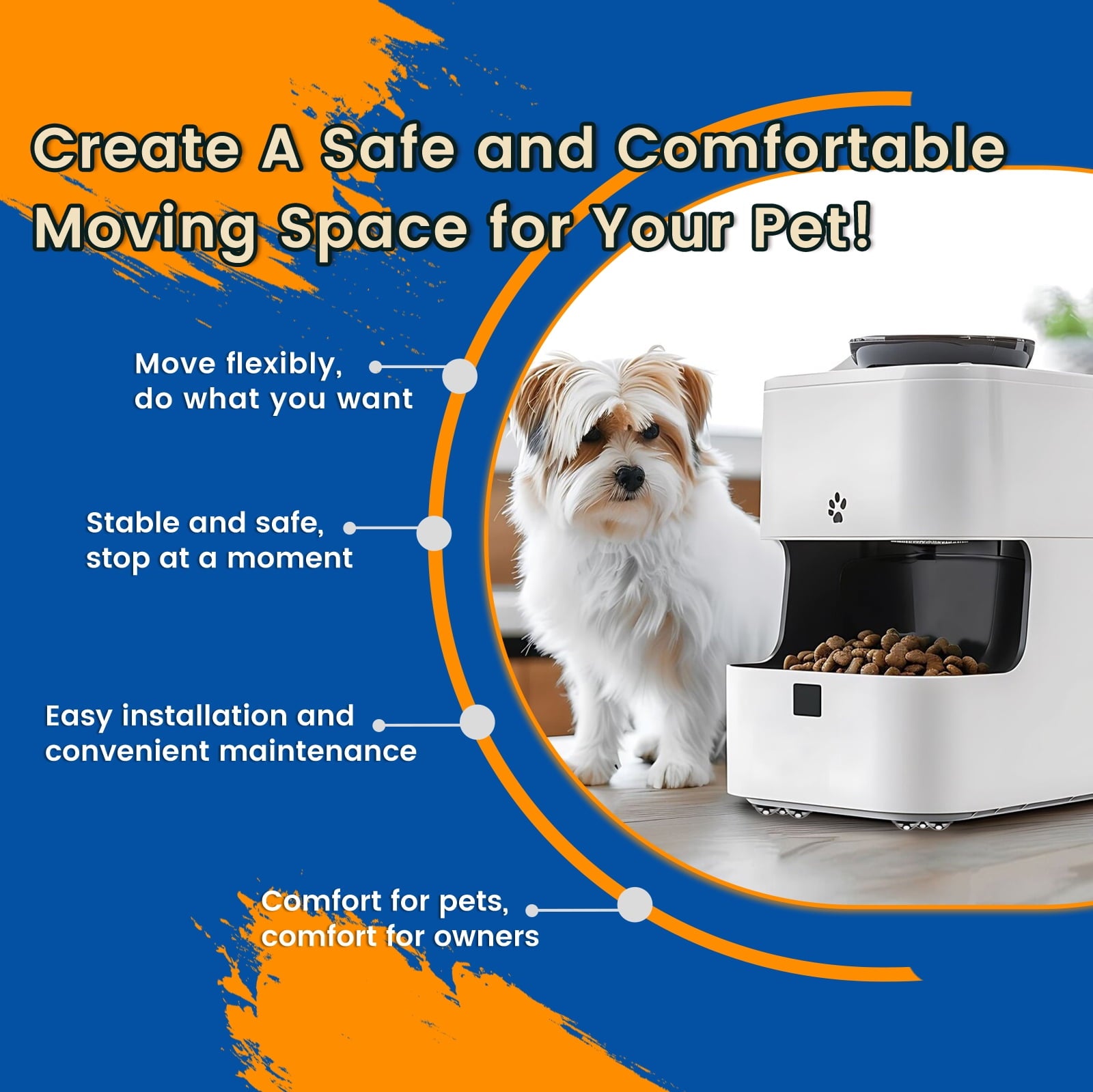 TRVL FIELDER Self Adhesive Caster Wheels - 360°Swivel Universal Wheel,Mini Roller Ball Transfer Bearing for Small Kitchen Appliances,Storage Box,Trash Can (with 3 Ball Bearings,Black,4 PCS)